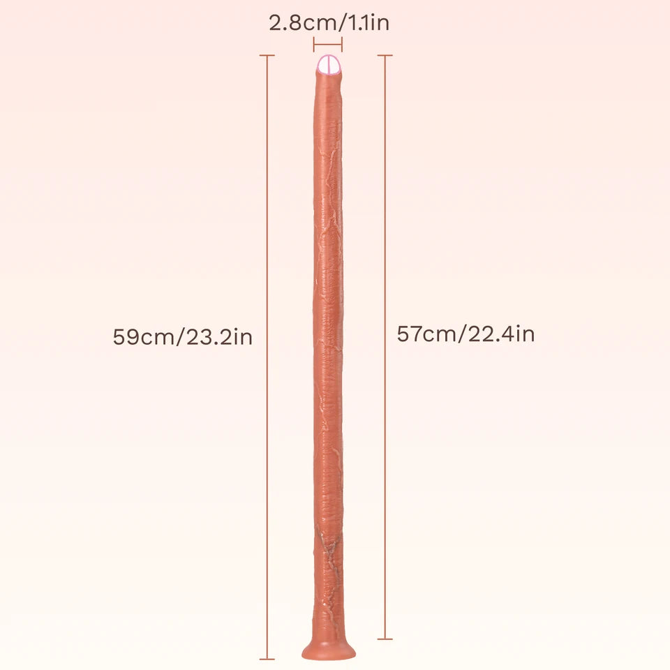 Super Long Realistic Dildos G-Spot Stimulator Long Penis Vagina Masturbating Dick Anal Plug Adult Women Men Sex Toys for Climax