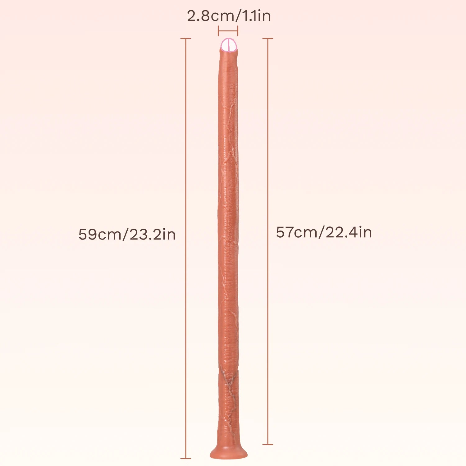 Super Long Realistic Dildos G-Spot Stimulator Long Penis Vagina Masturbating Dick Anal Plug Adult Women Men Sex Toys for Climax