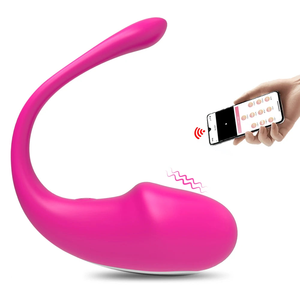Vagina Bluetooth APP Vibrators Clitoris Stimulation Vibrating Egg G Spot Anal Massager Sex Toys for Women Panties Wearable Balls