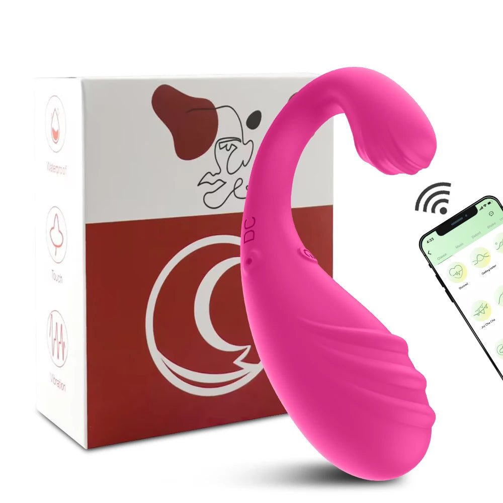Vagina Bluetooth APP Vibrators Clitoris Stimulation Vibrating Egg G Spot Anal Massager Sex Toys for Women Panties Wearable Balls
