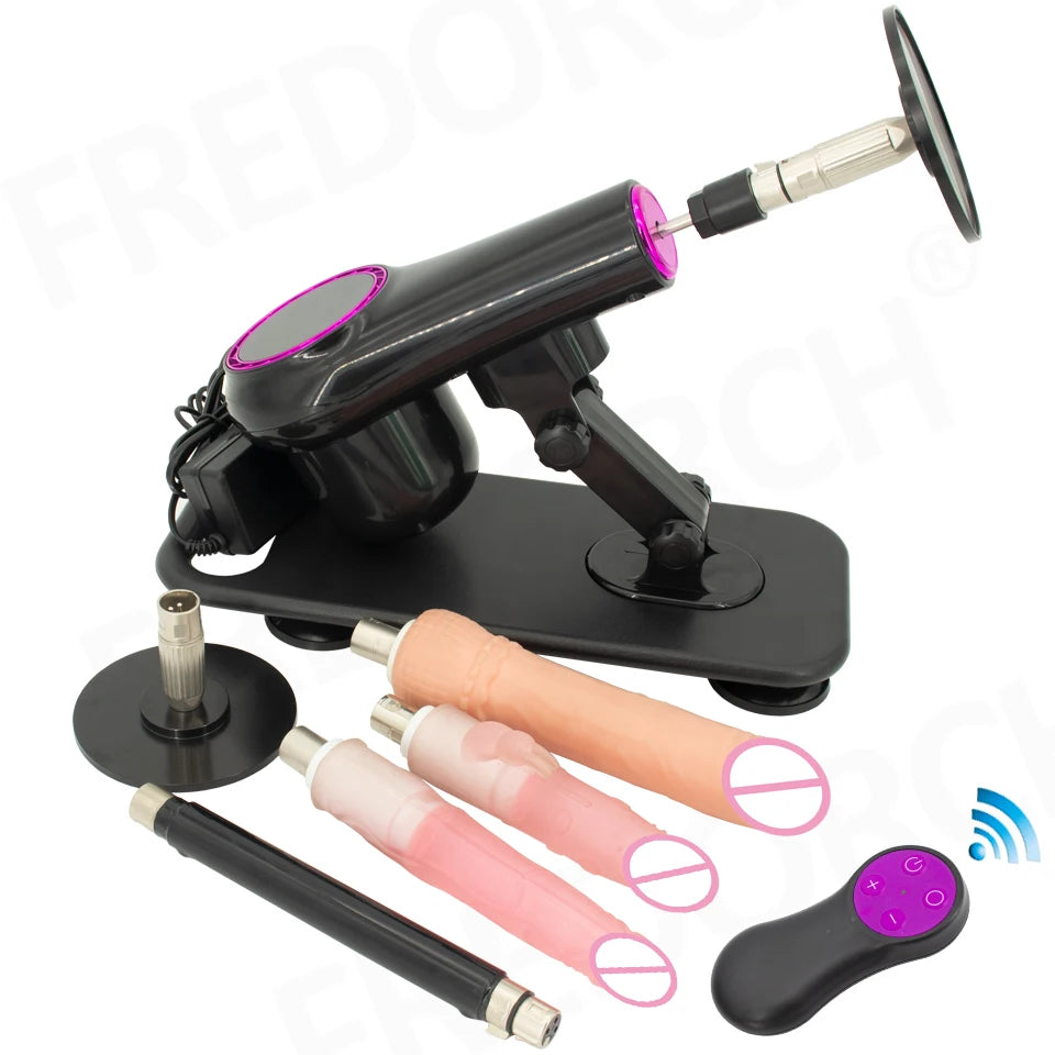 NEW Automatic Wireless Sex Machine for Woman Adjustable Masturbating Pumping SexToys for Men Adult Toys Upgrade Vibrator Dildo