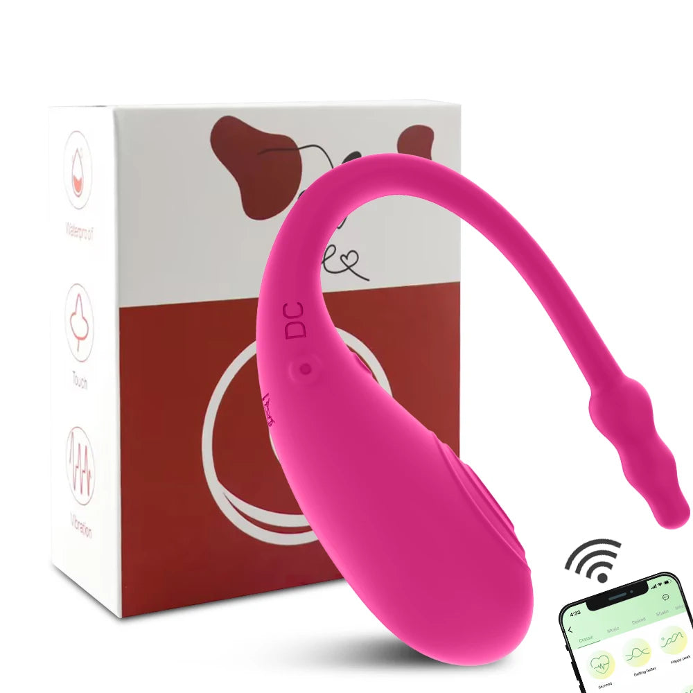 Vagina Bluetooth APP Vibrators Clitoris Stimulation Vibrating Egg G Spot Anal Massager Sex Toys for Women Panties Wearable Balls