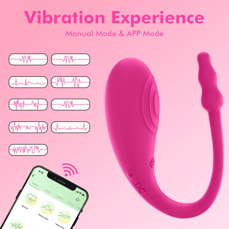 Vagina Bluetooth APP Vibrators Clitoris Stimulation Vibrating Egg G Spot Anal Massager Sex Toys for Women Panties Wearable Balls