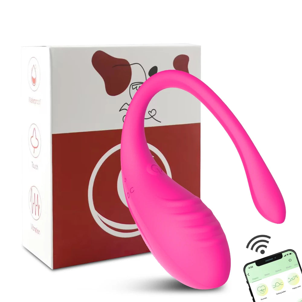 Vagina Bluetooth APP Vibrators Clitoris Stimulation Vibrating Egg G Spot Anal Massager Sex Toys for Women Panties Wearable Balls