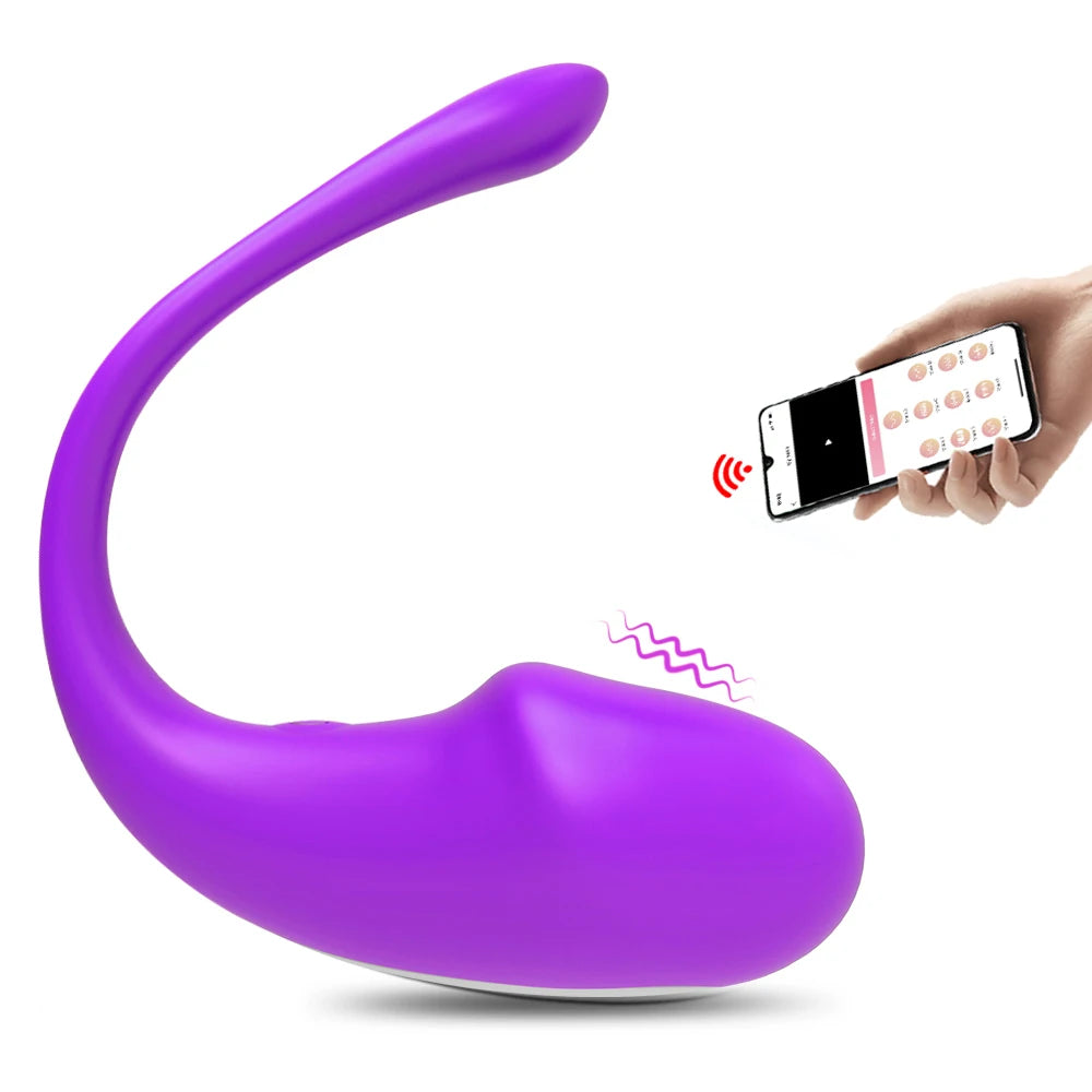 Vagina Bluetooth APP Vibrators Clitoris Stimulation Vibrating Egg G Spot Anal Massager Sex Toys for Women Panties Wearable Balls