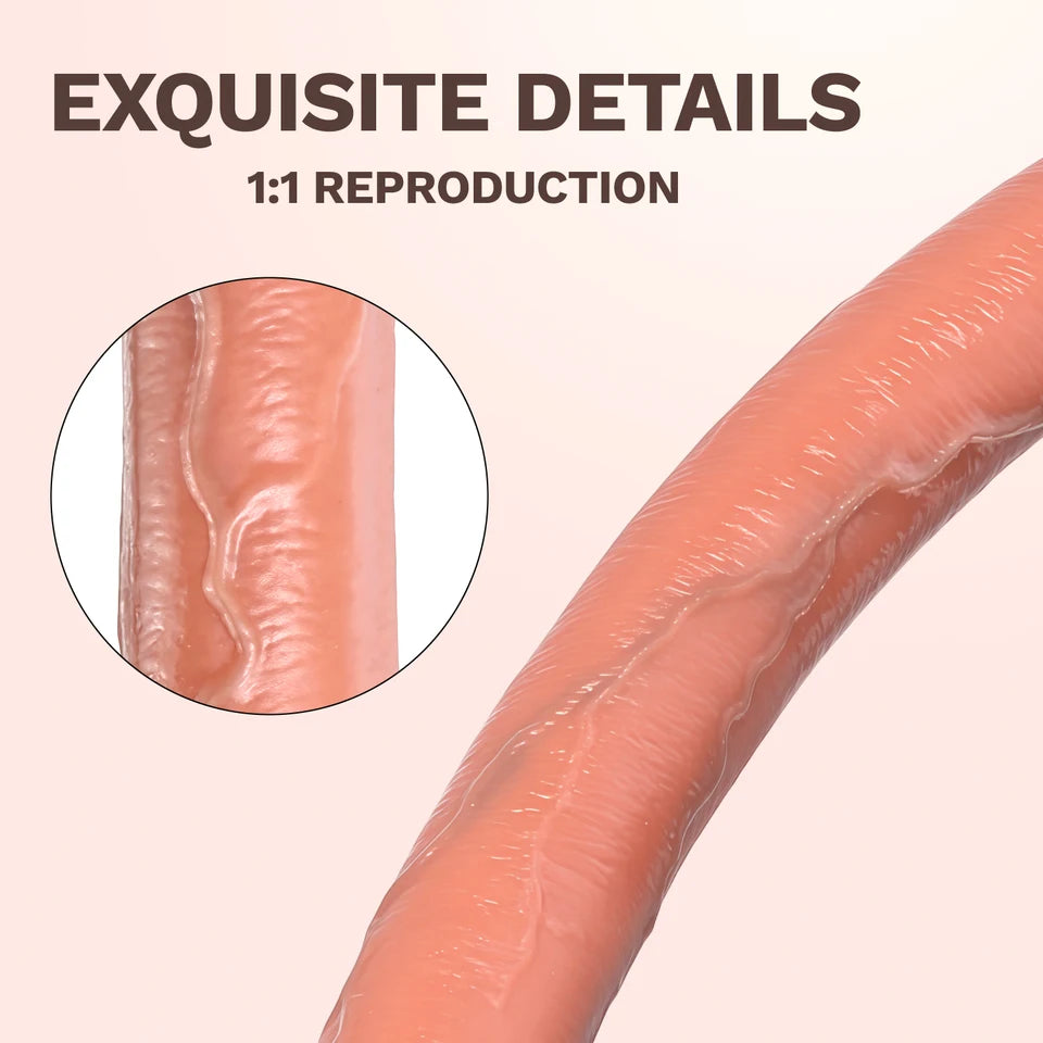 Super Long Realistic Dildos G-Spot Stimulator Long Penis Vagina Masturbating Dick Anal Plug Adult Women Men Sex Toys for Climax