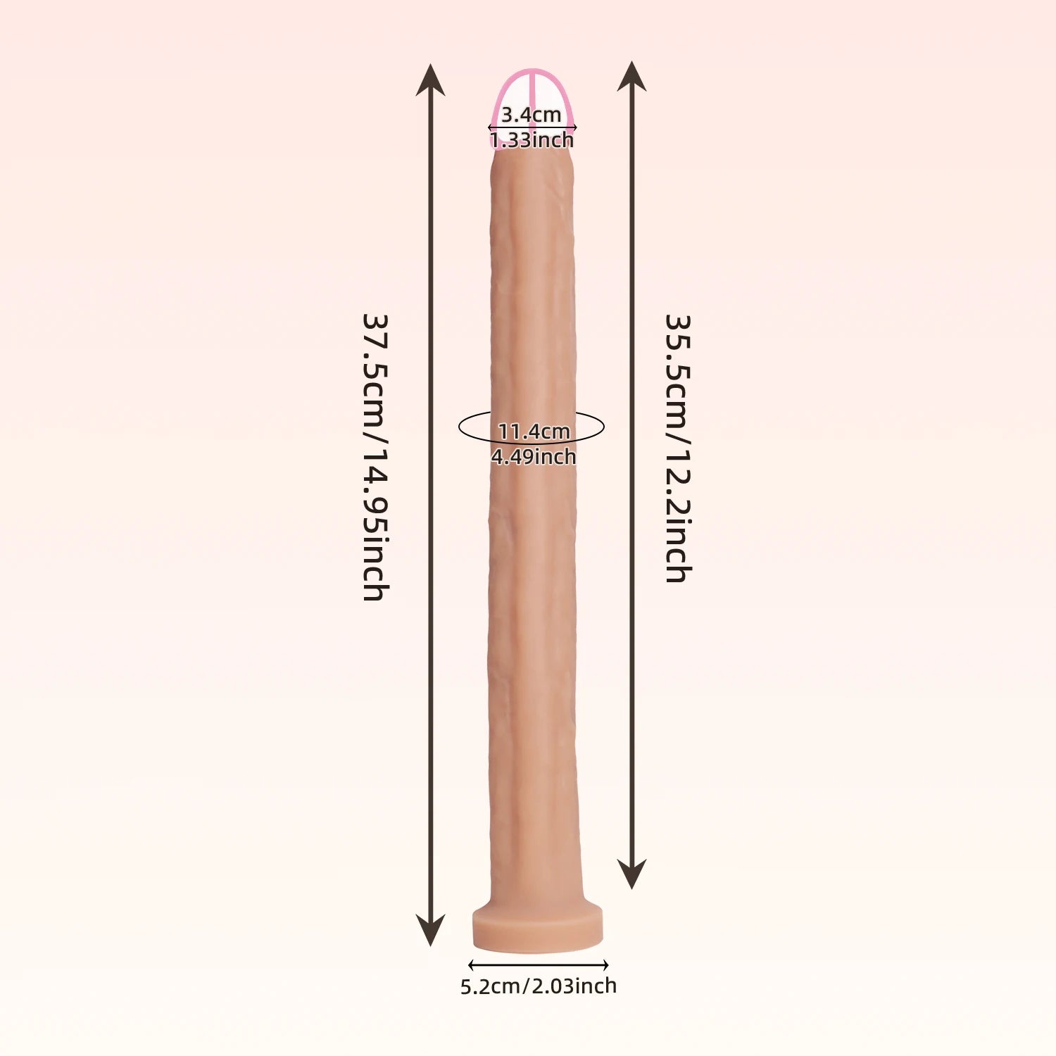 Super Long Realistic Dildos G-Spot Stimulator Long Penis Vagina Masturbating Dick Anal Plug Adult Women Men Sex Toys for Climax
