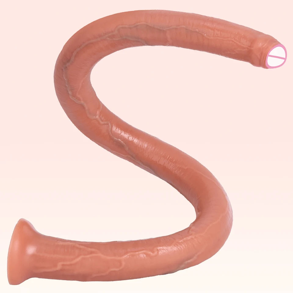 Super Long Realistic Dildos G-Spot Stimulator Long Penis Vagina Masturbating Dick Anal Plug Adult Women Men Sex Toys for Climax