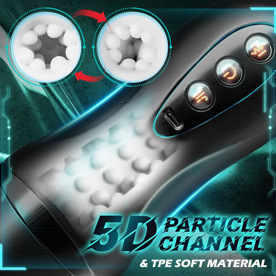 Sex Toy For Men Men's Masturbation Cup Heating Stimulation Vibrator Sexy Voice Free Portable Bracket Suction Cup Pocket Pussy
