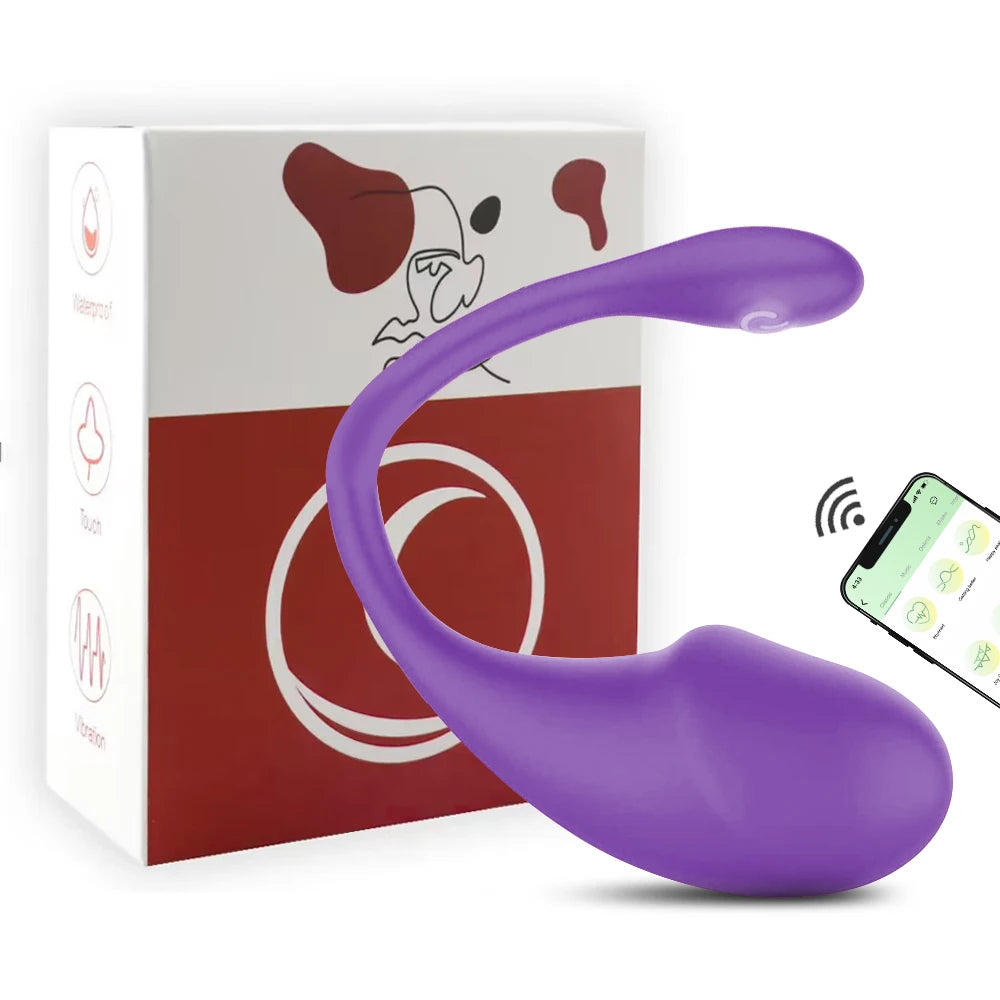 Vagina Bluetooth APP Vibrators Clitoris Stimulation Vibrating Egg G Spot Anal Massager Sex Toys for Women Panties Wearable Balls