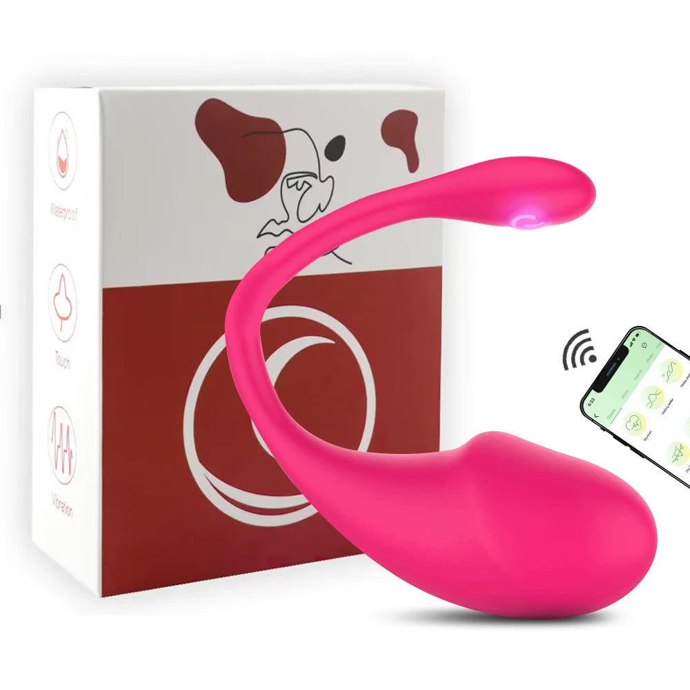 Vagina Bluetooth APP Vibrators Clitoris Stimulation Vibrating Egg G Spot Anal Massager Sex Toys for Women Panties Wearable Balls